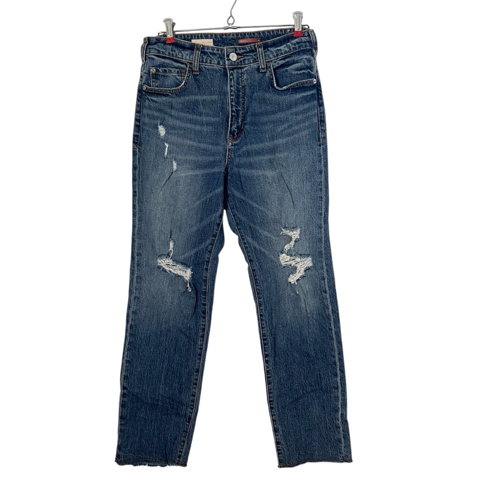 SALE! Pilcro Anthropologie Women’s The Vintage Straight Distressed Jeans Size 28